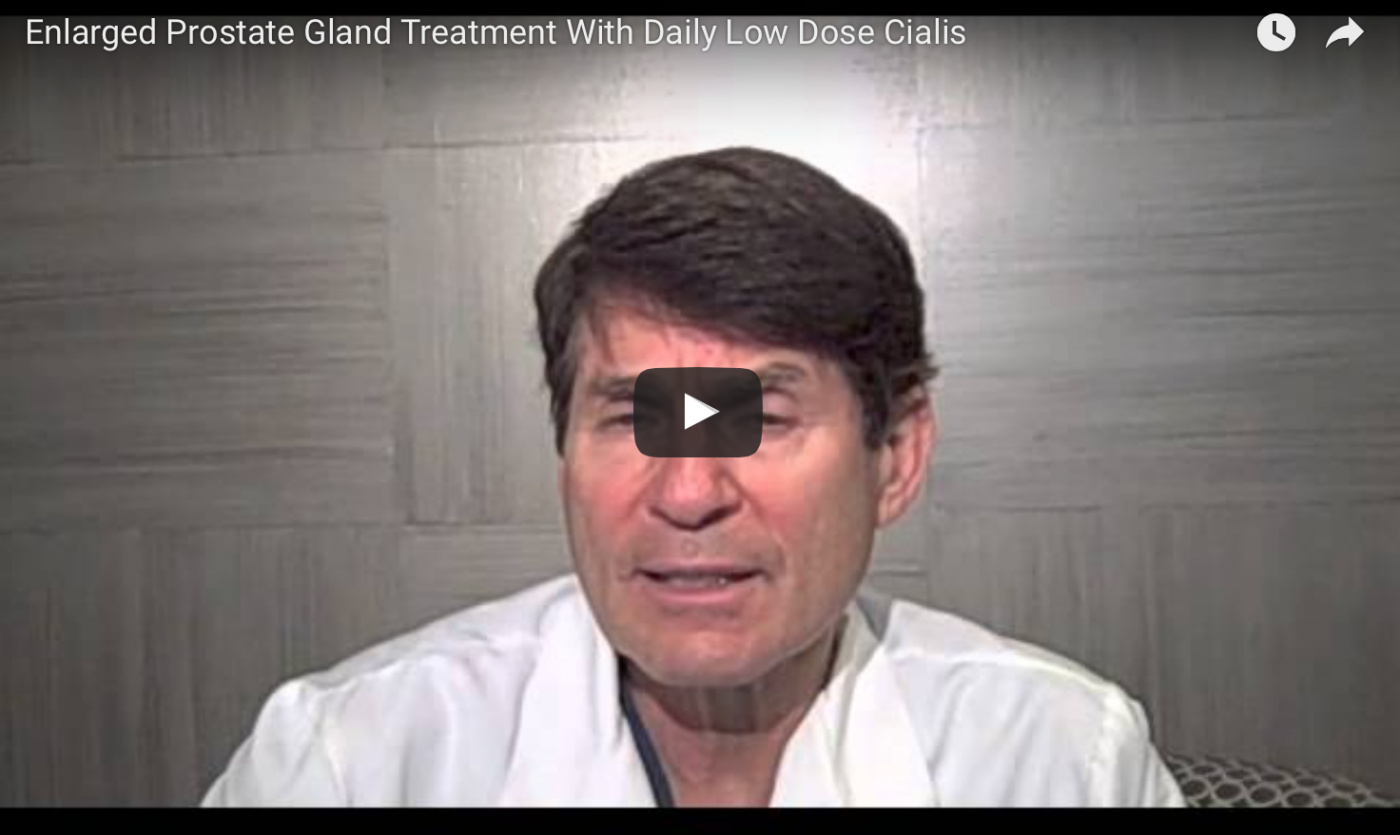 Low dose Cialis for BPH management